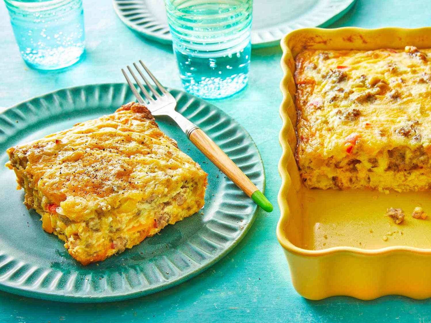 Sausage Egg Casserole from Southern Living