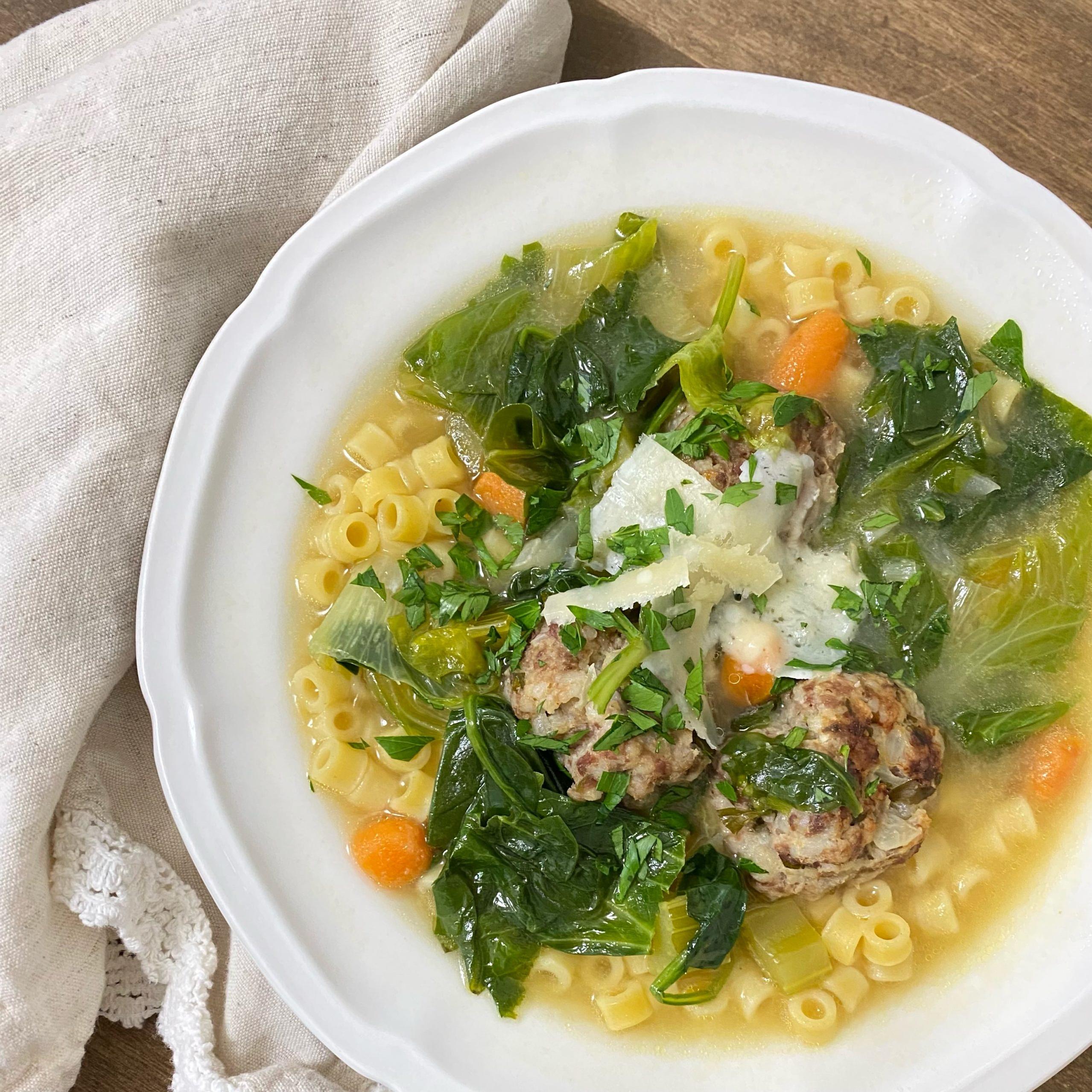  Savor every steamy spoonful of this satisfying southern twist on an Italian classic.
