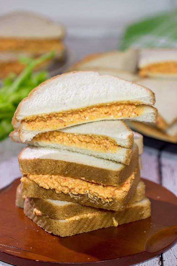 Say cheese! These tasty sandwiches are sure to put a smile on your face.