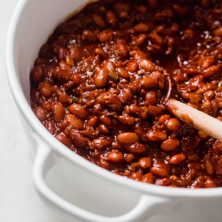  Serve these southern baked beans at your next cookout and watch them disappear.