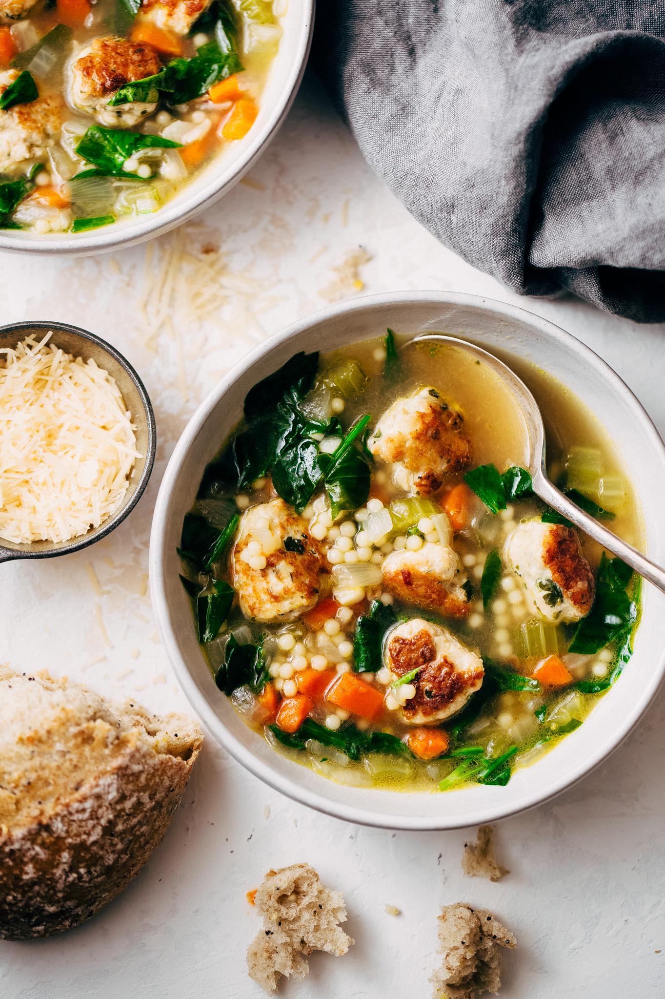  Show your love for comfort food with this delicious and filling soup.