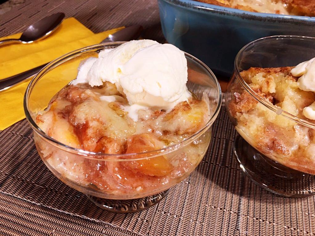 Get Ready to Indulge in Our Sweet Southern Peach Cobbler