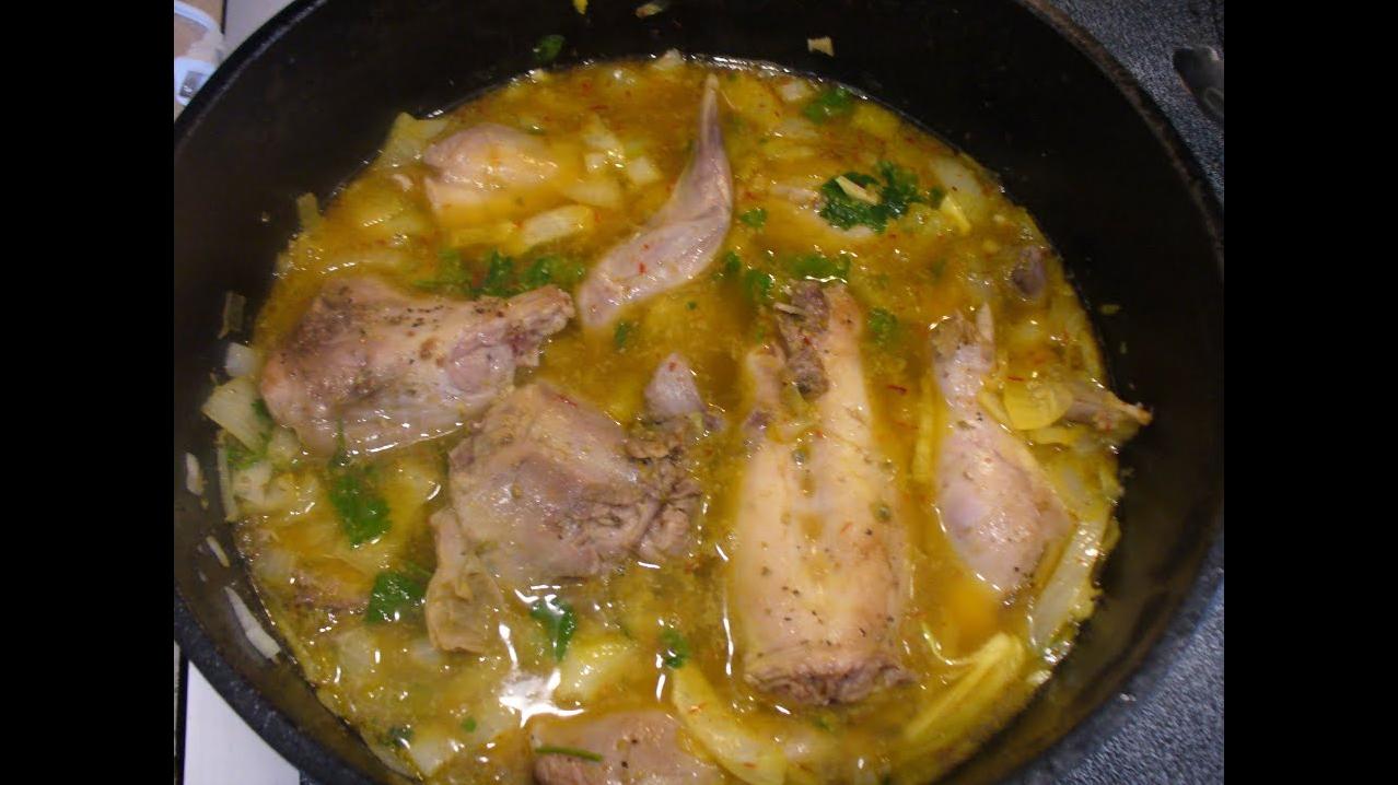  Slow-cooked rabbit that melts in your mouth