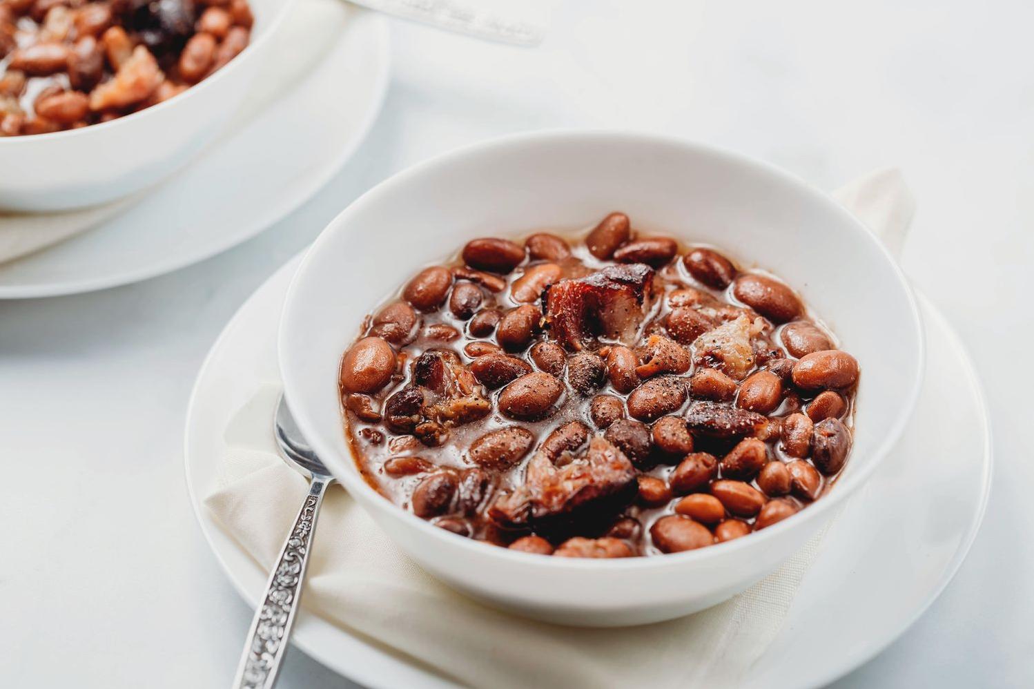  Slow-cooked to perfection: Southern pinto beans and ham hocks