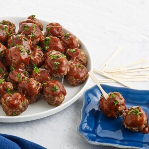 Southern Barbecued Meatballs