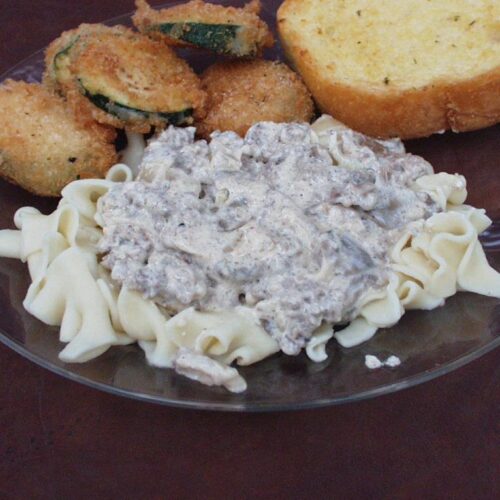 Southern Beef Stroganoff