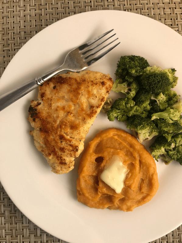 Southern Chicken Breasts With Sweet Potatoes