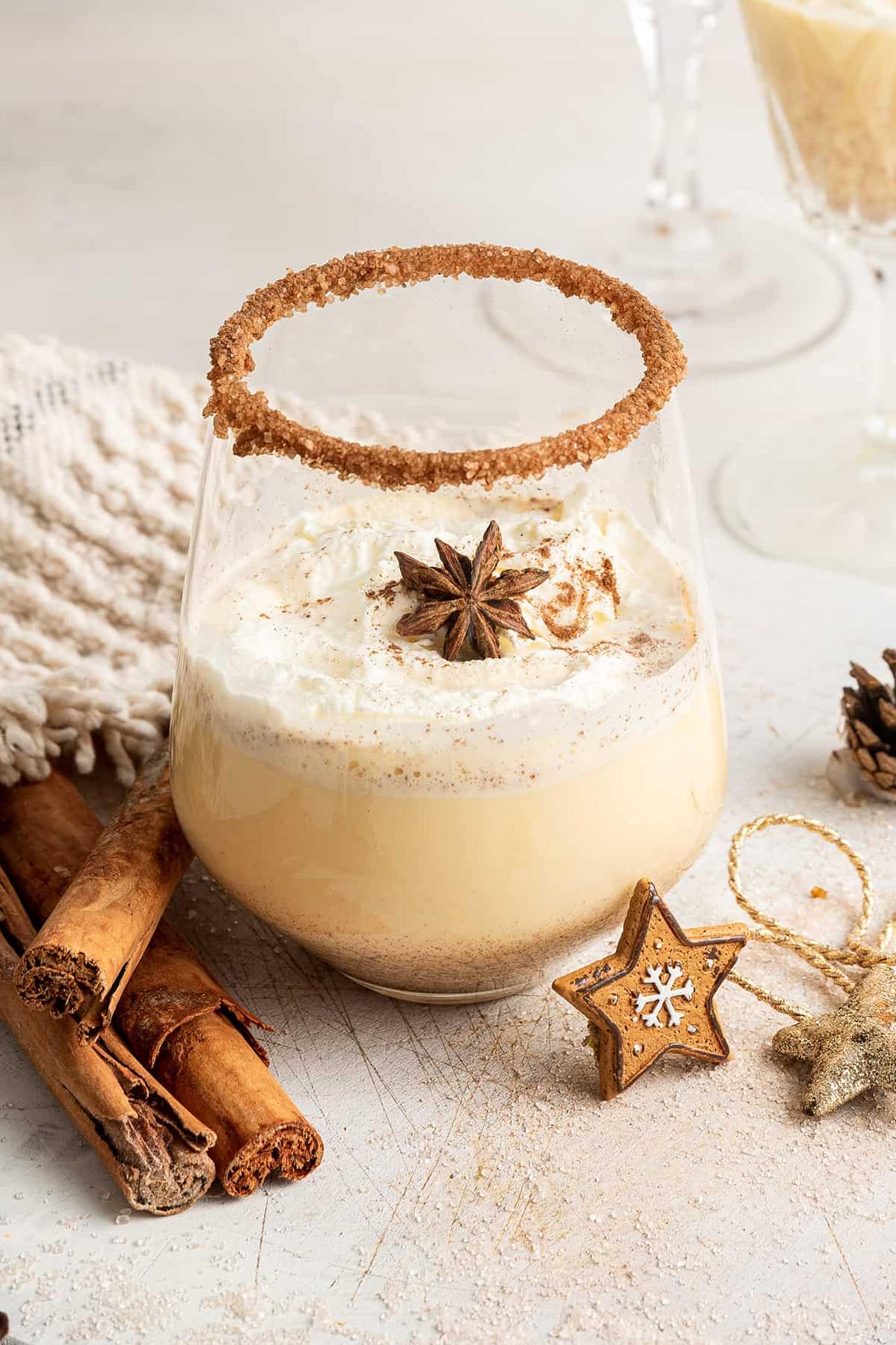  Southern Comfort adds a unique twist to this classic holiday drink.