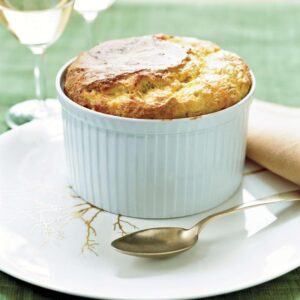 Southern Corn and Bacon Souffle