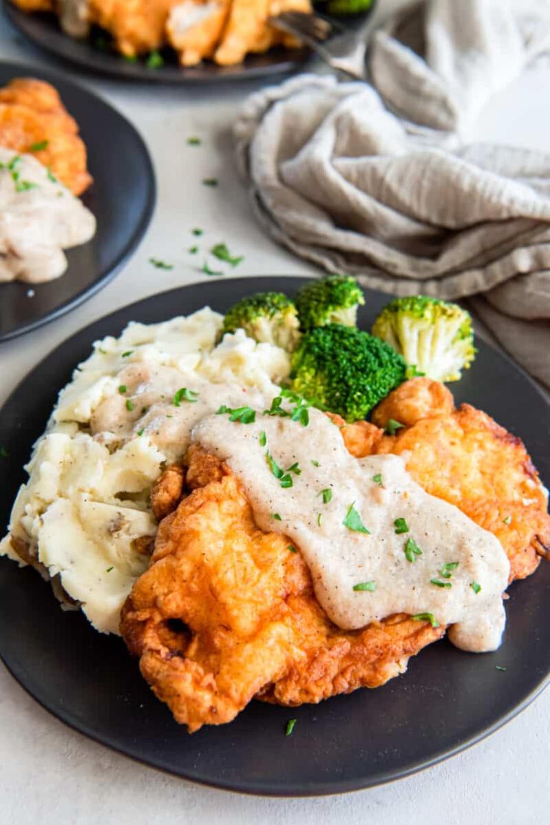 Southern Fried Chicken and Gravy