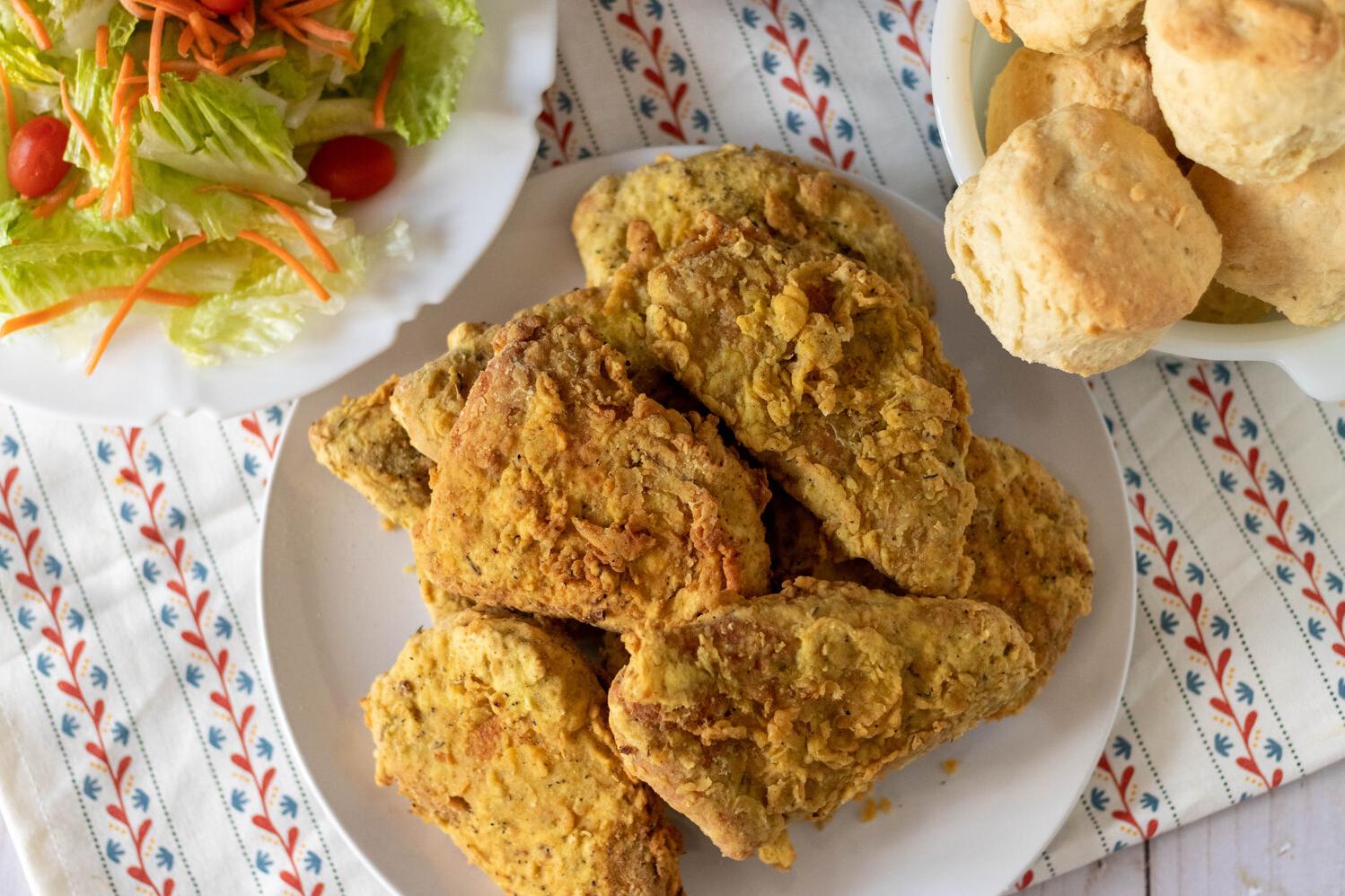 Delicious Southern Vegetarian “Chicken” Recipe