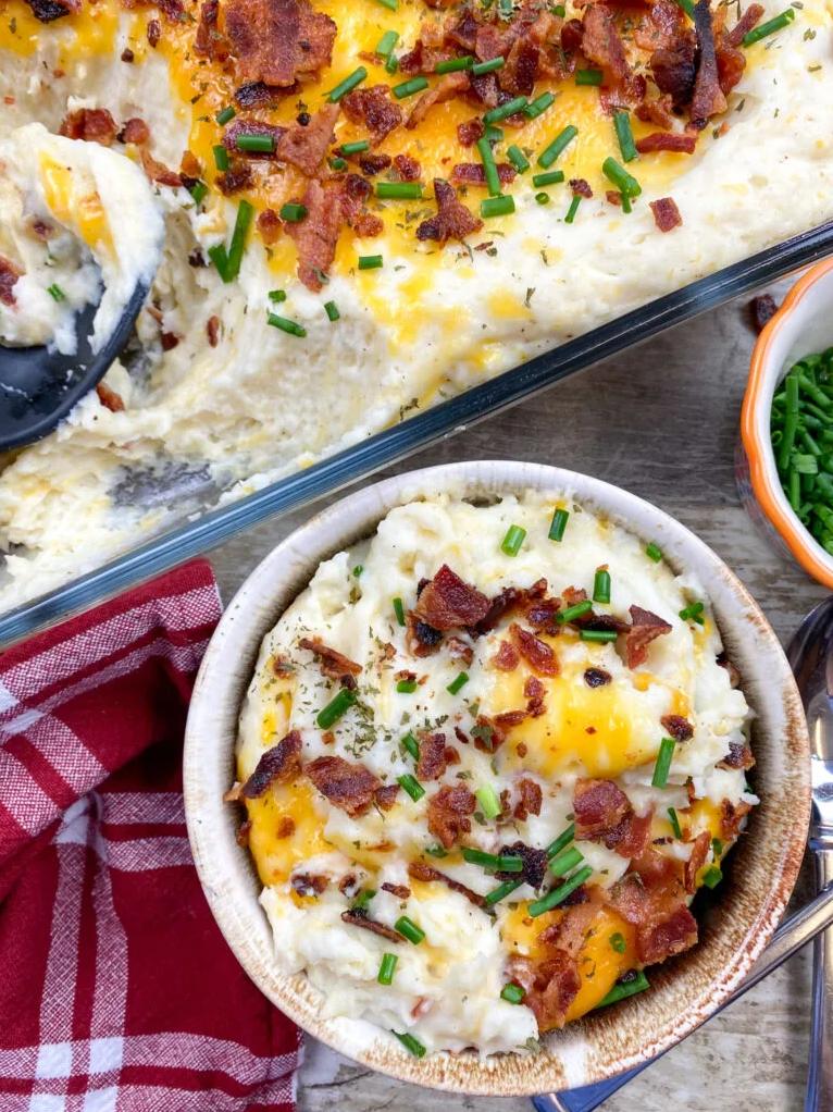 Indulge in Comfort Food Bliss with Loaded Mashed Potatoes