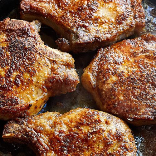 Southern Pan Fried Pork Chops