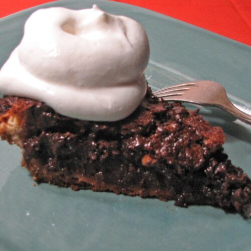 Southern Peanut Butter Chocolate Chip Pie