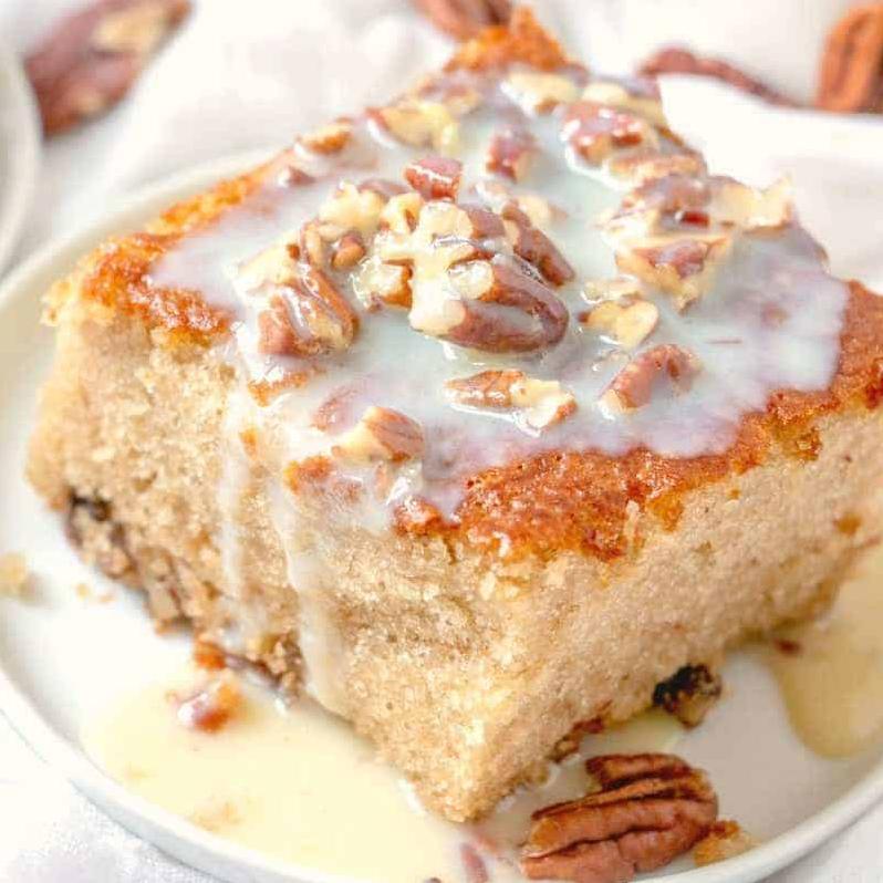 Sweet and nutty Southern Pecan Cake Recipe