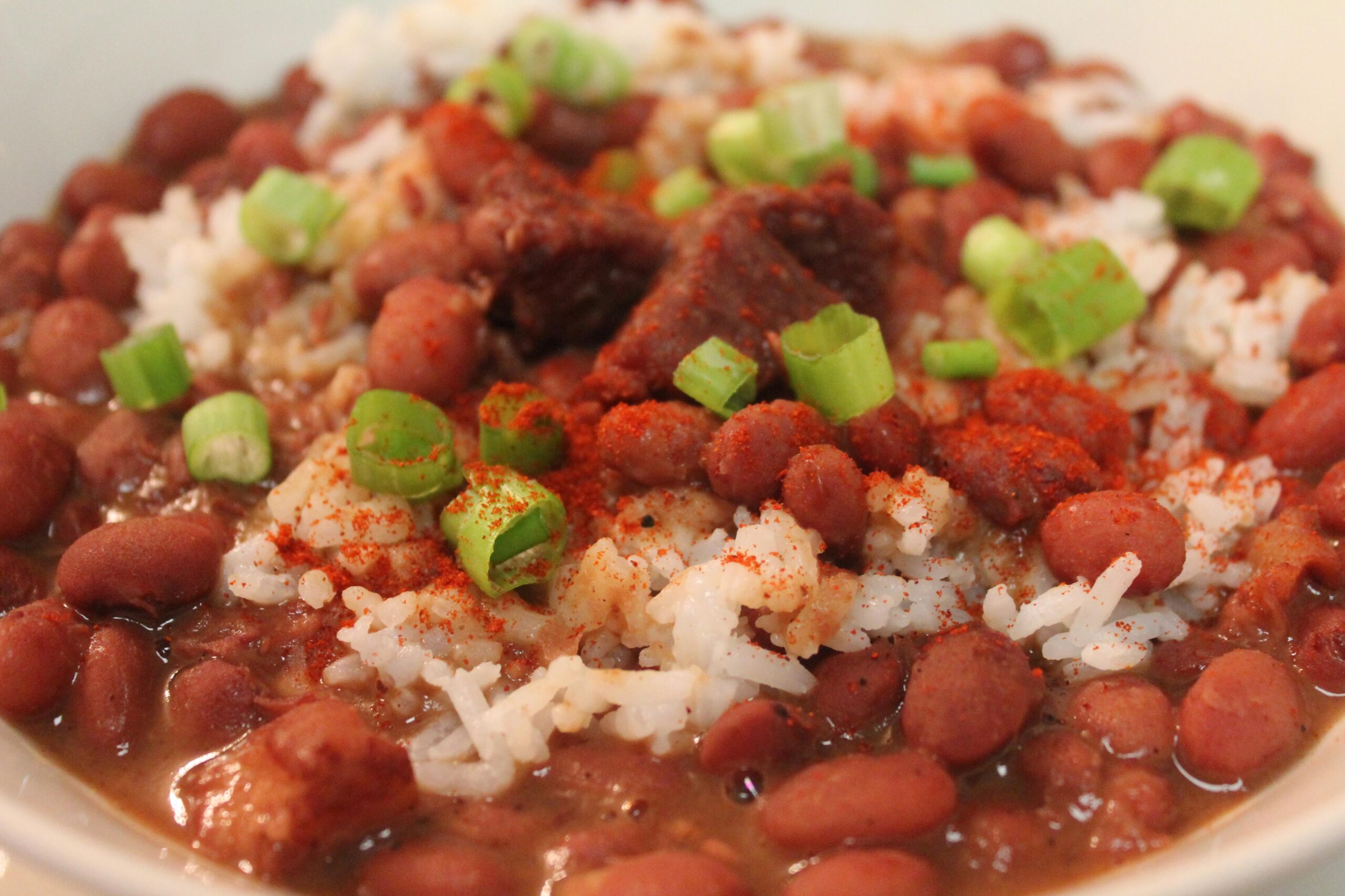 Southern Red Beans and Rice With Turkey
