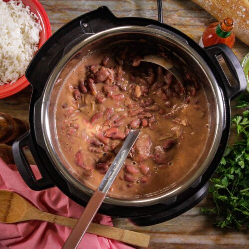 Southern Red Beans & Rice for the Pressure Cooker