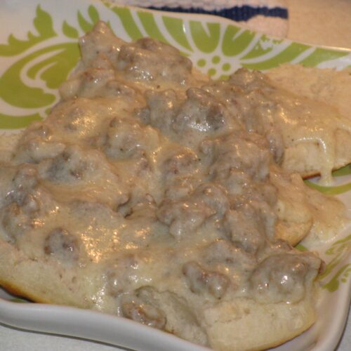 Southern Sausage Cream Gravy