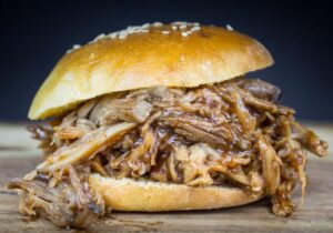 Southern Style Barbecued Pulled Pork Sandwiches