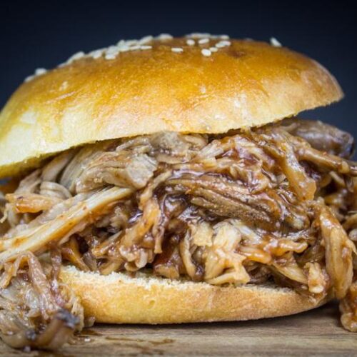 Southern Style Barbecued Pulled Pork Sandwiches