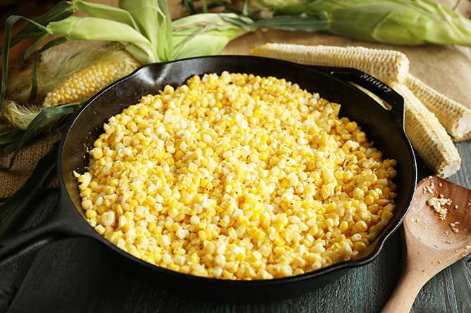  Southern-style corn, bursting with a feast of flavors.