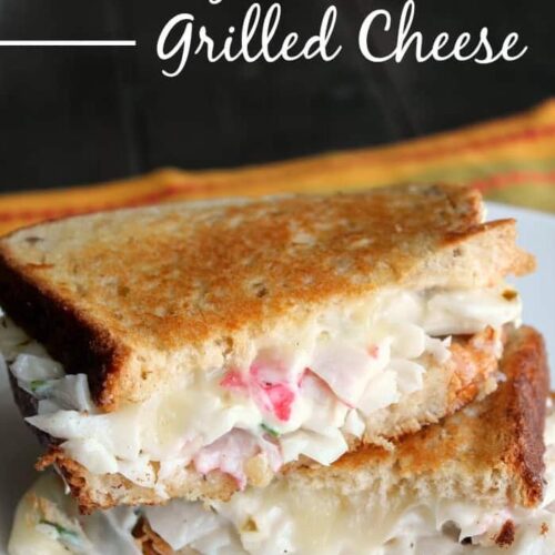 Southern Style Crab Grilled Cheese Melt