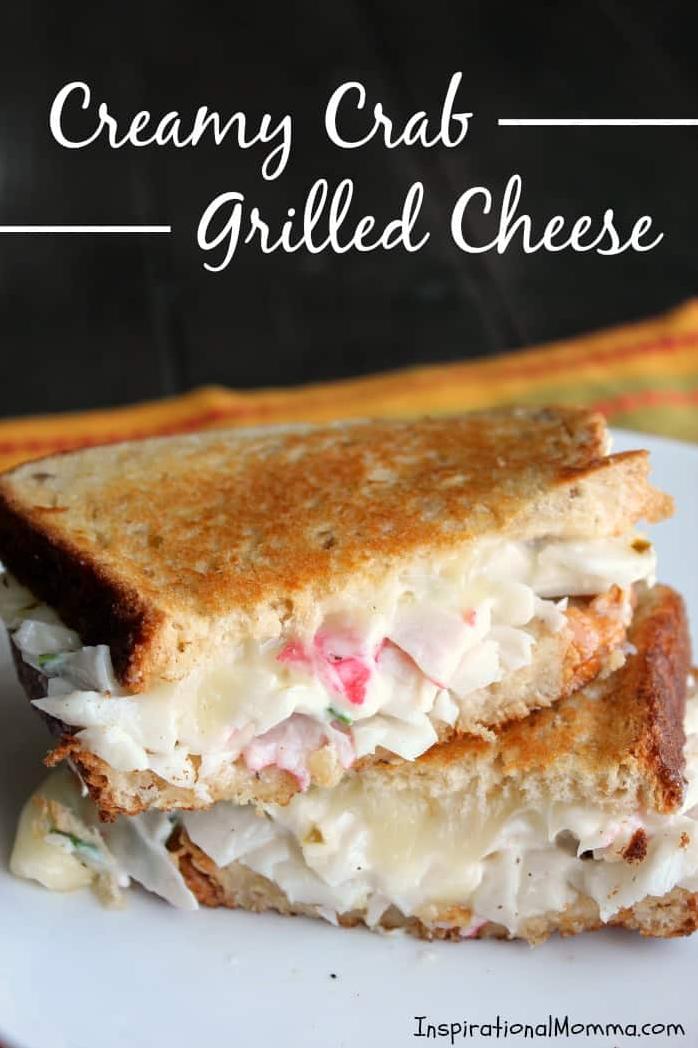 Southern Style Crab Grilled Cheese Melt