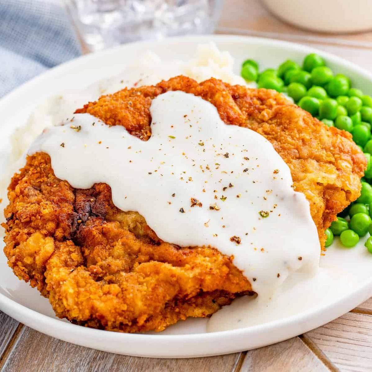  The breading on these chicken fried steaks will have you coming back for seconds (and maybe even thirds!).
