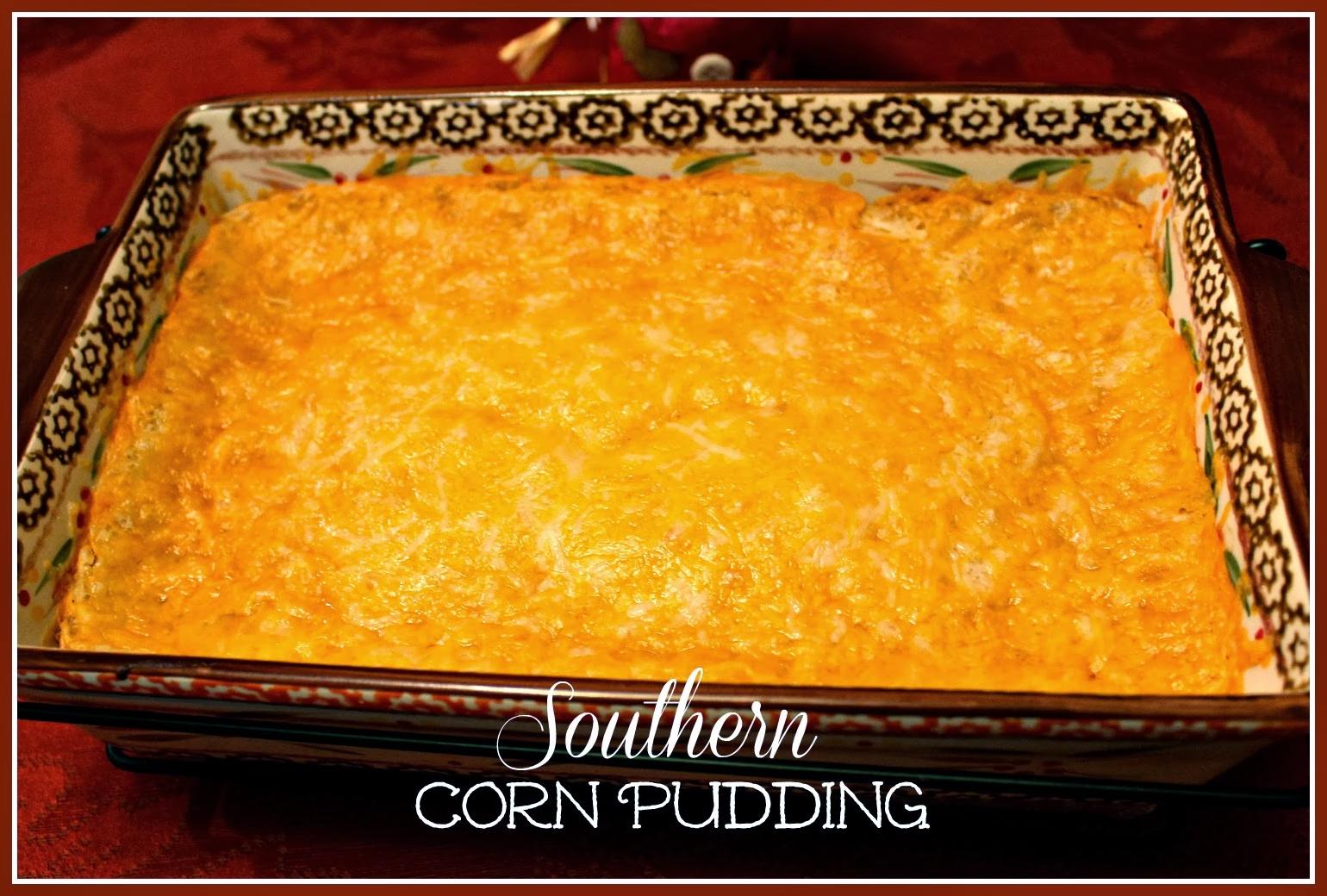  The golden crust on top of this corn pudding is a perfect contrast to the soft and flavorful inside.
