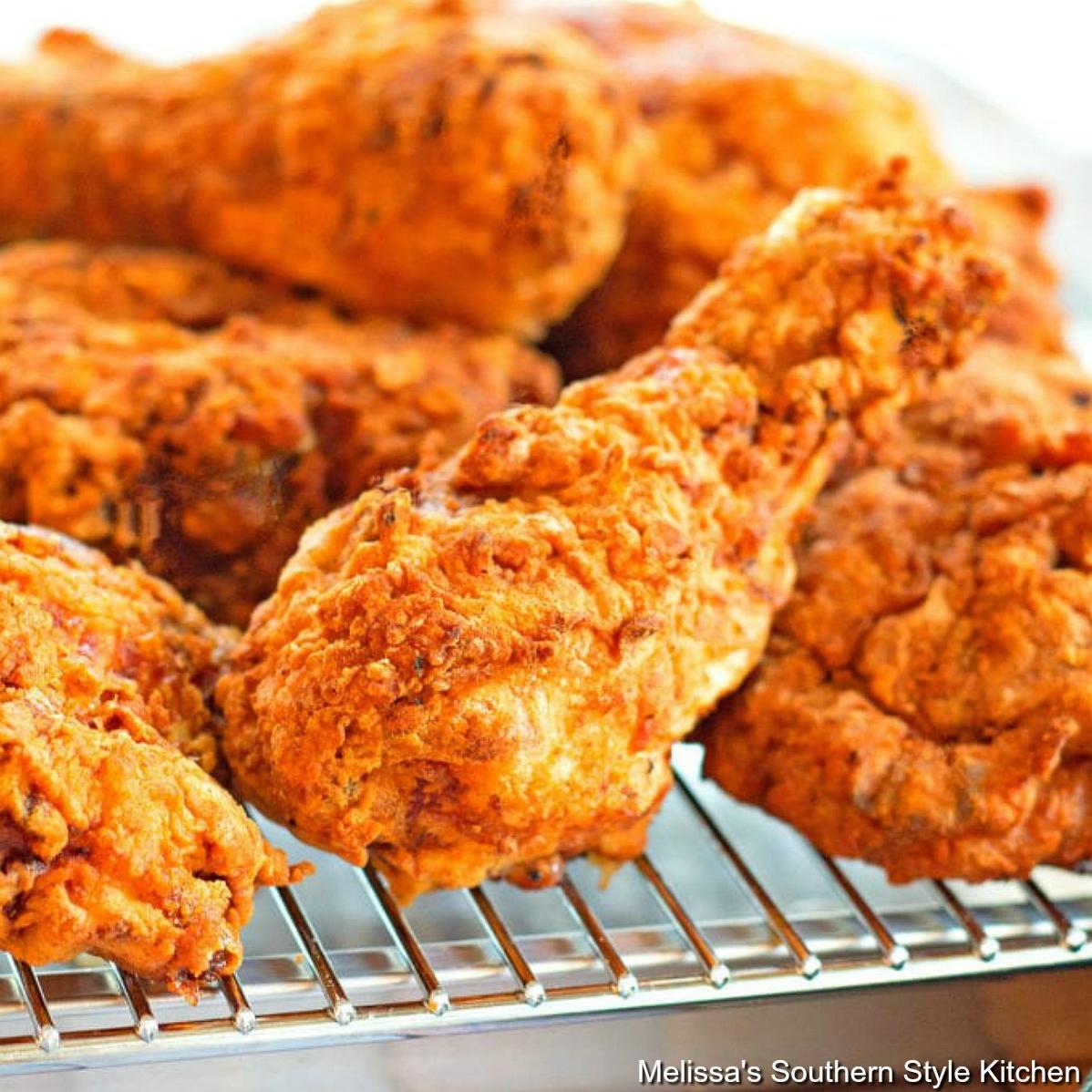  The key to great fried chicken? A perfect blend of spices and a little bit of love.
