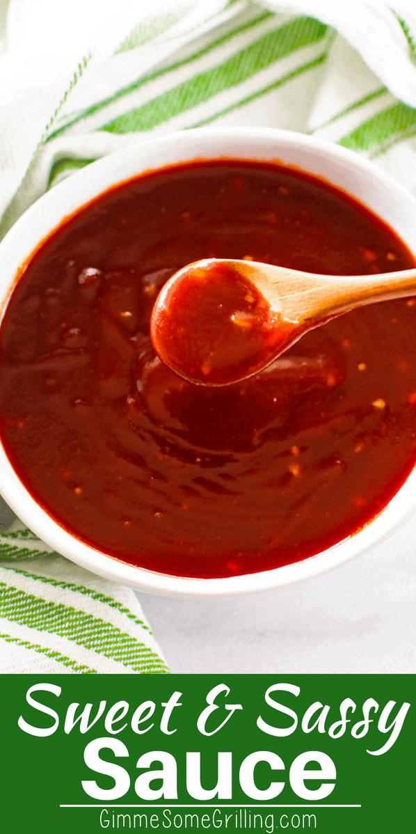  The star of the cookout, Sweet and Sassy Southern Barbecue Sauce, is ready to impress.