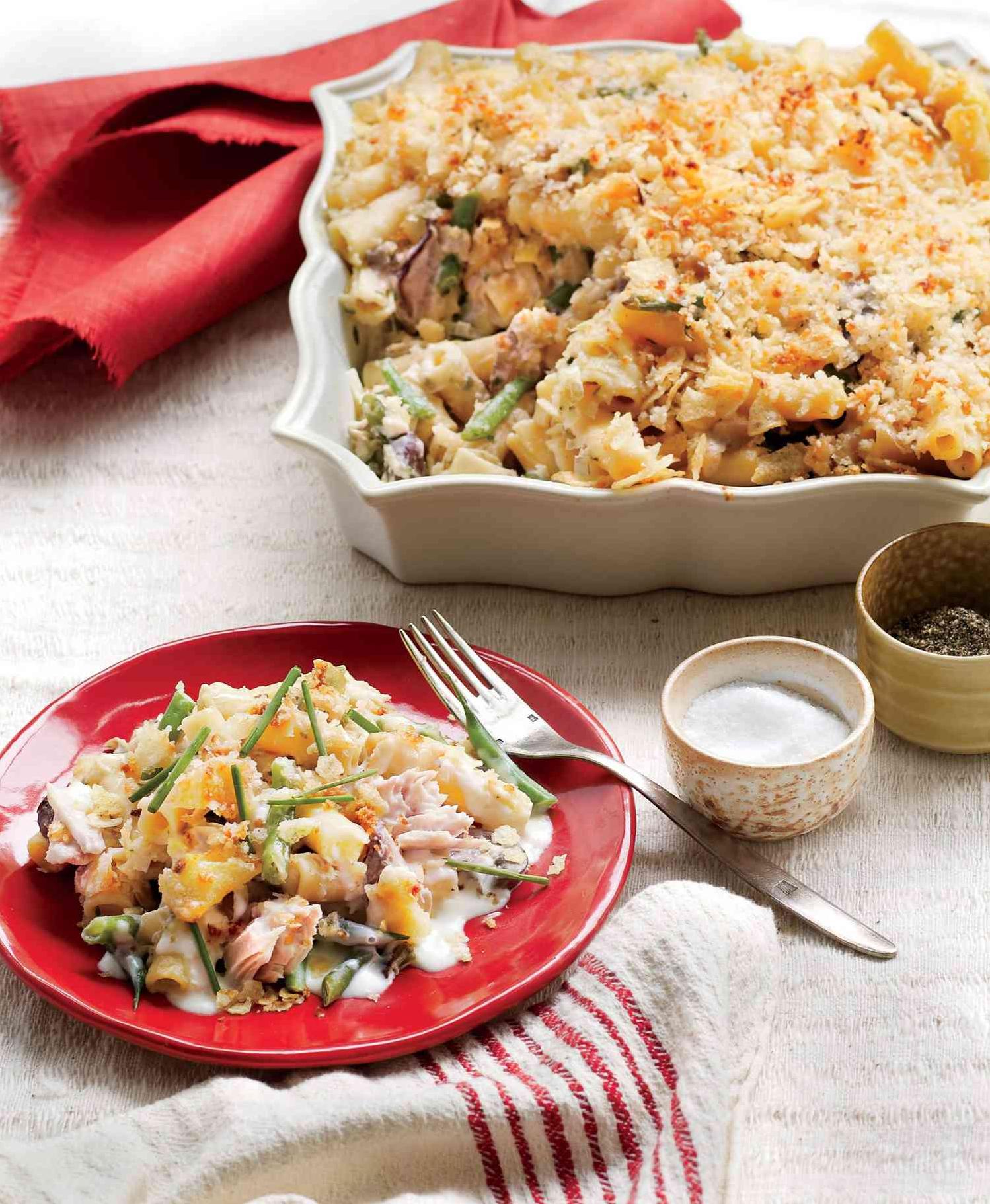  The tuna casserole, a Southern classic dish, is easy to make and delicious to share.