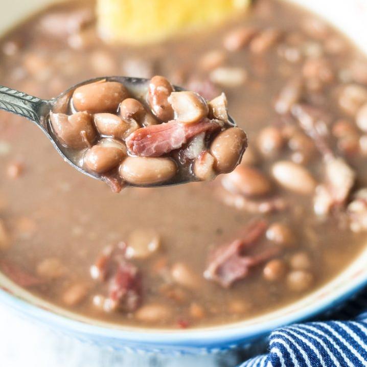  The ultimate comfort food: Crockpot ham hock and pinto beans