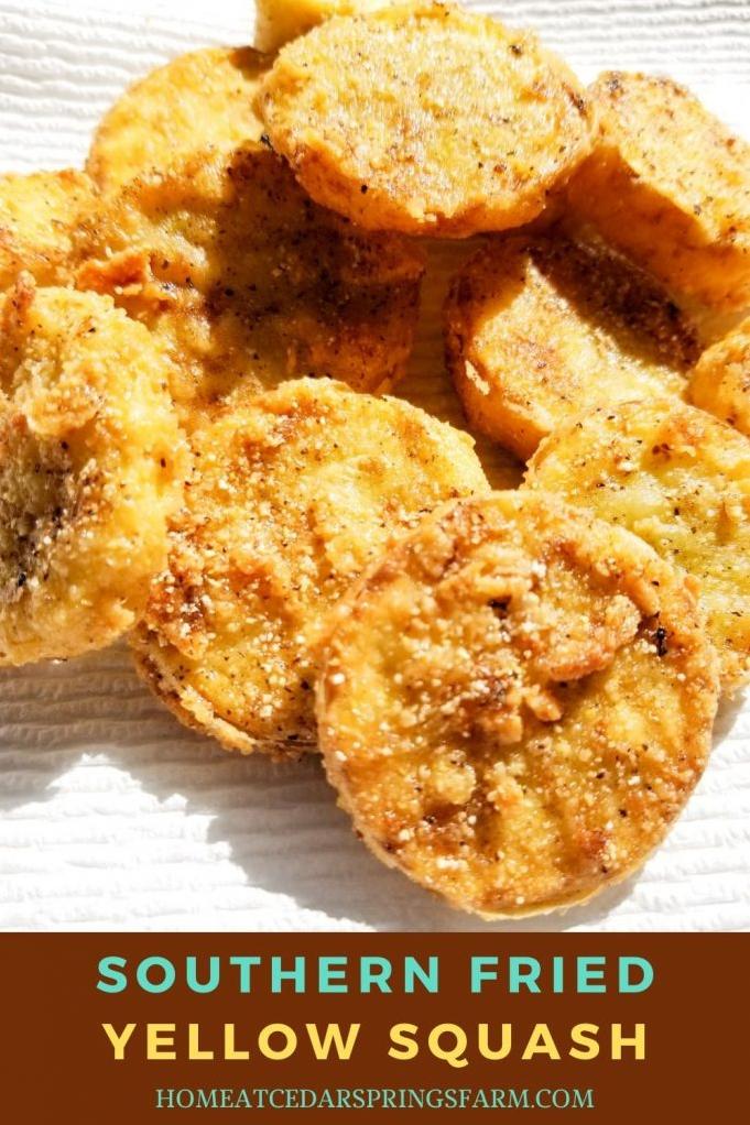  The ultimate comfort food: Southern Fried Squash
