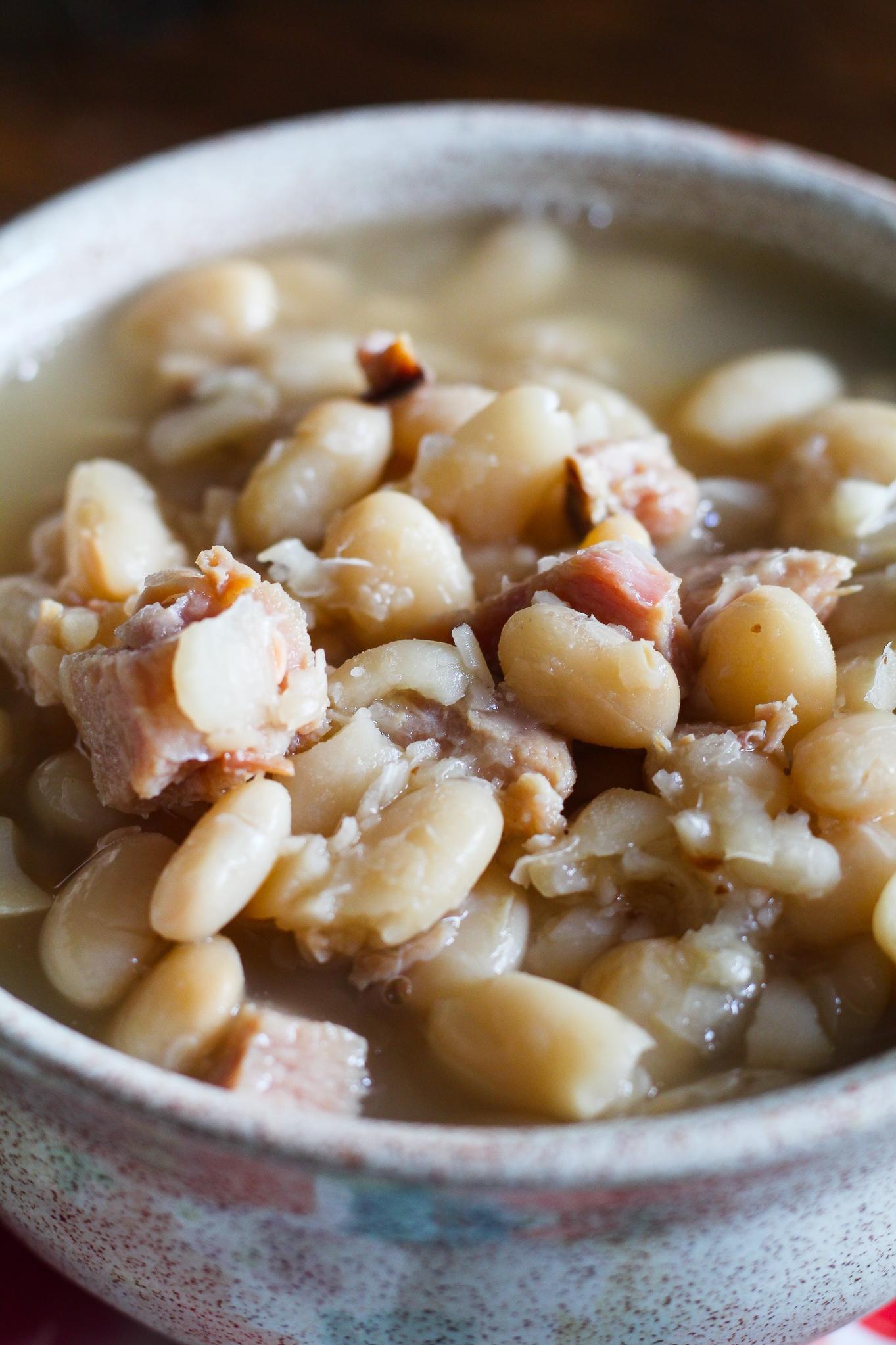  The ultimate side dish for any southern-inspired meal, these white beans are easy to make and delicious.