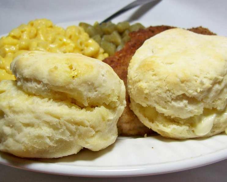  These biscuits may just transport you to a southern grandma's kitchen.