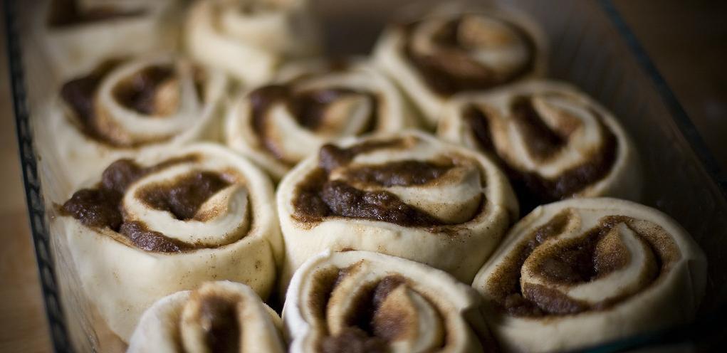  These cinnamon rolls are ooey-gooey with a deliciously sweet glaze.