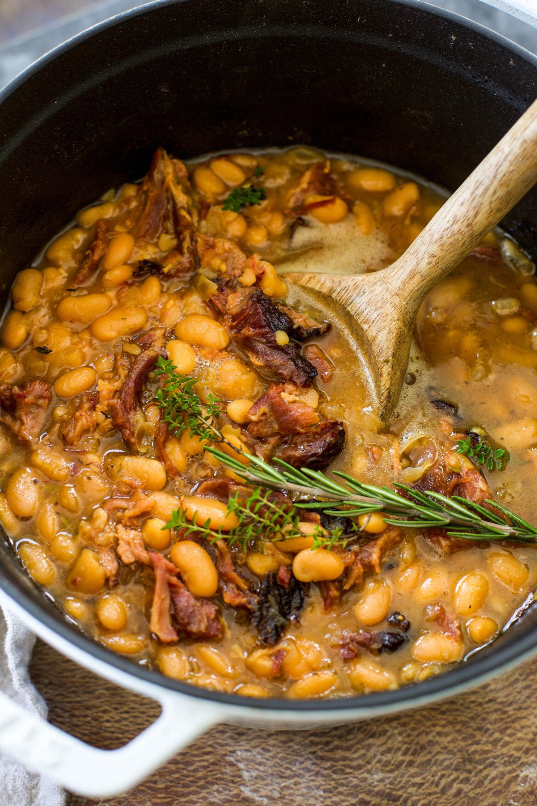  These creamy southern-style white beans are the ultimate comfort food!