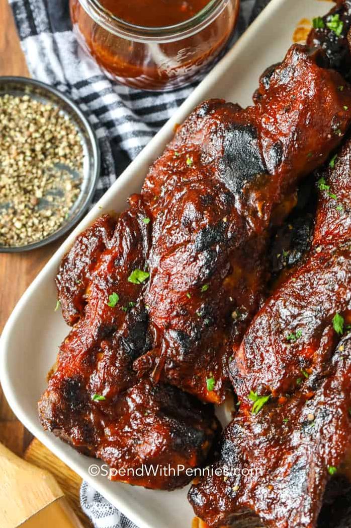  These fall-off-the-bone ribs are definitely worth getting your hands messy for.