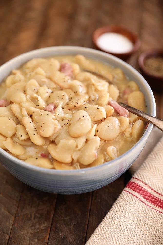  These lima beans are so tender, they're practically melting in your mouth!