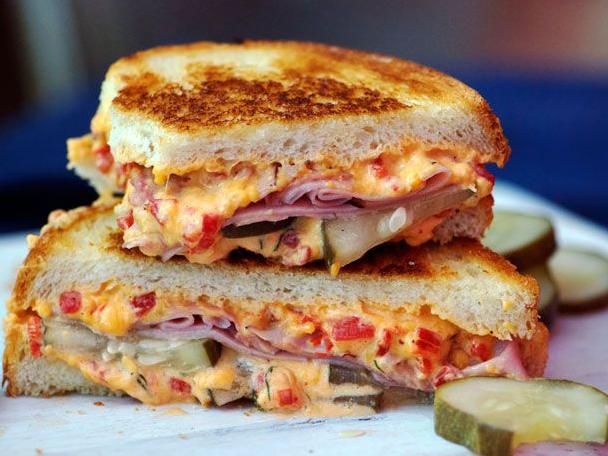  These pimiento cheese sandwiches are perfect for lunch, dinner, or even a picnic.