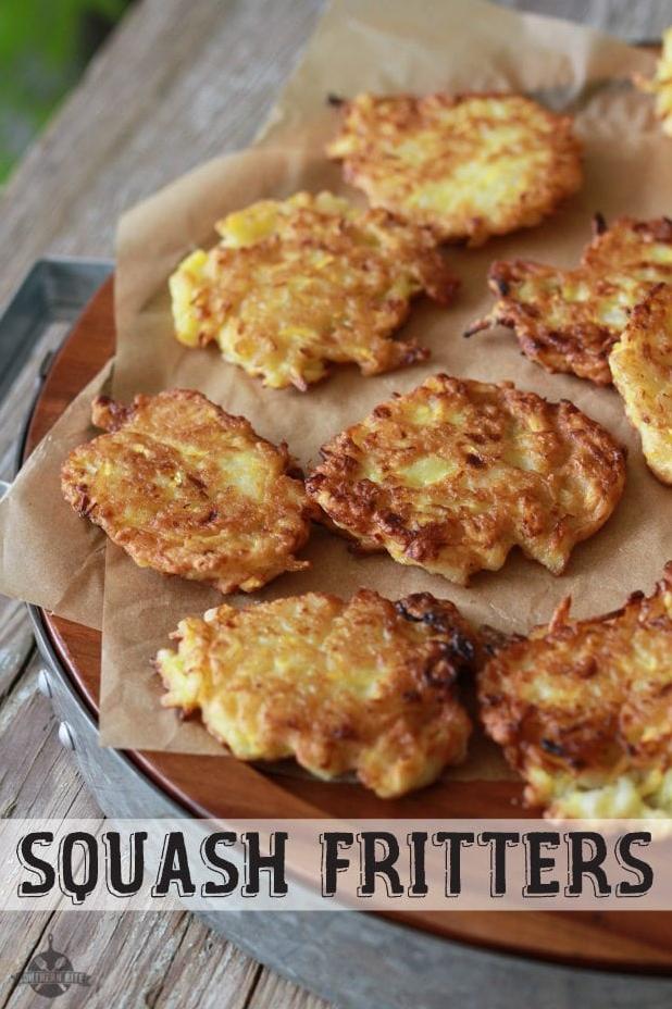  These squash patties are like little bursts of sunshine on your plate!