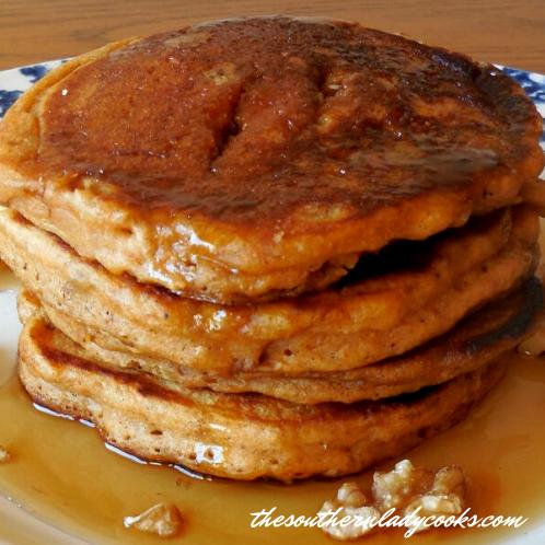  These sweet potato pancakes are the perfect way to start your day with a southern twist!