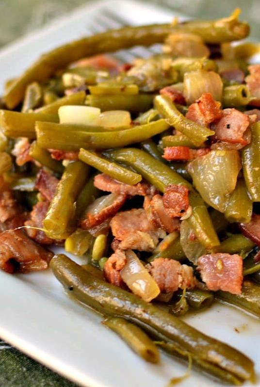  These tender green beans will melt in your mouth.