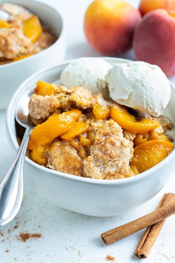  This cobbler is like a big warm hug on a cold winter day.