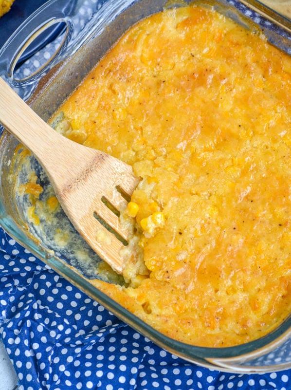  This dish is a real Southern charmer with its creamy texture and golden color.