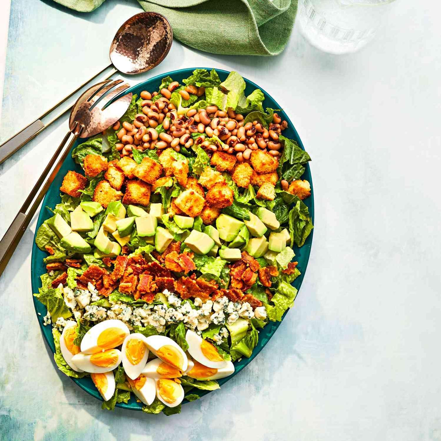  This Southern-Style Cobb Salad is a colorful masterpiece of flavors!