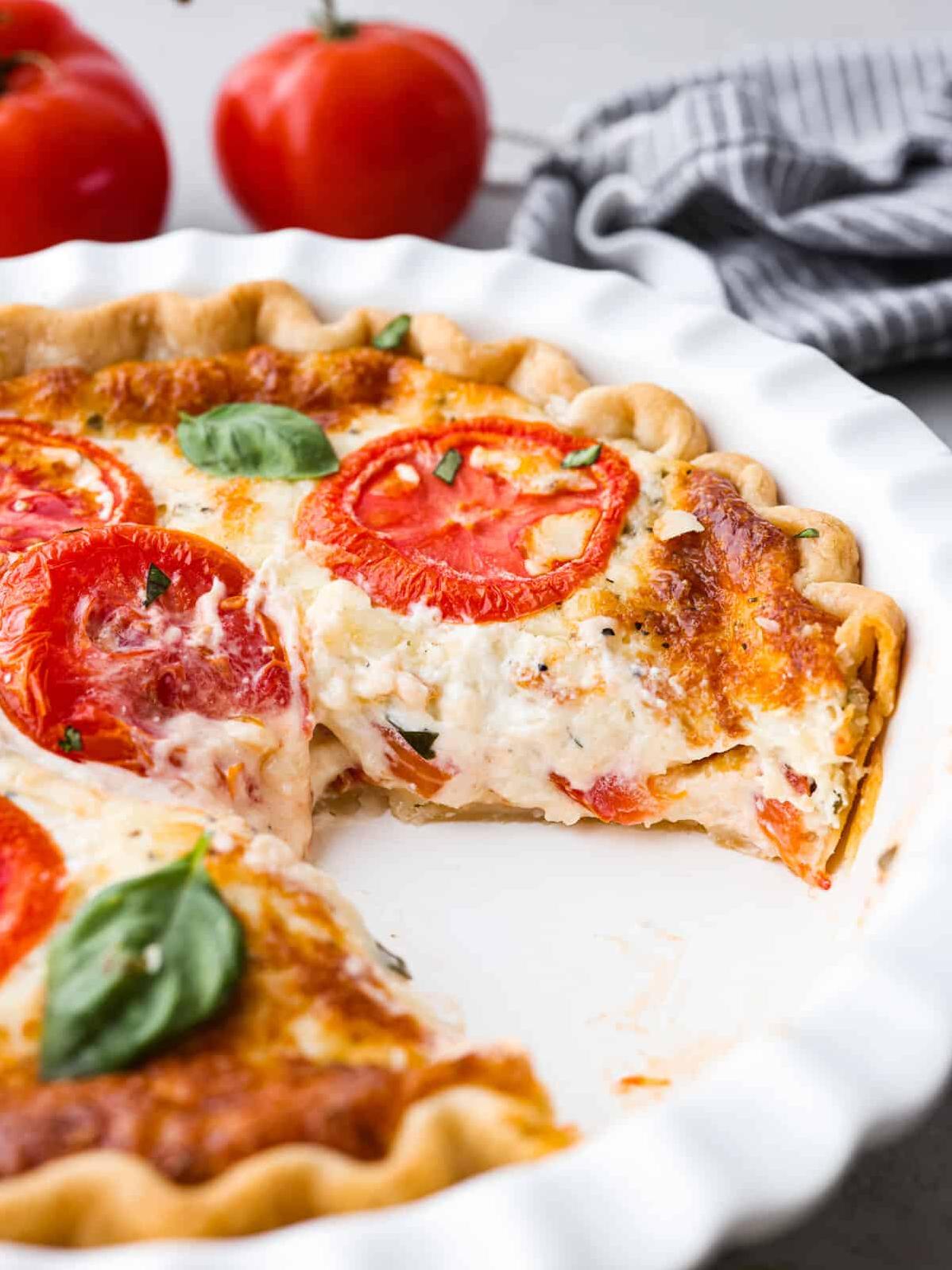  Tomato lovers unite! This pie is for you.