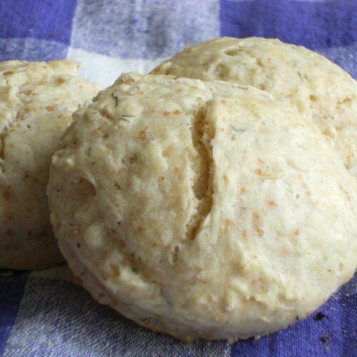 Vegan "buttermilk" Southern Style Biscuits