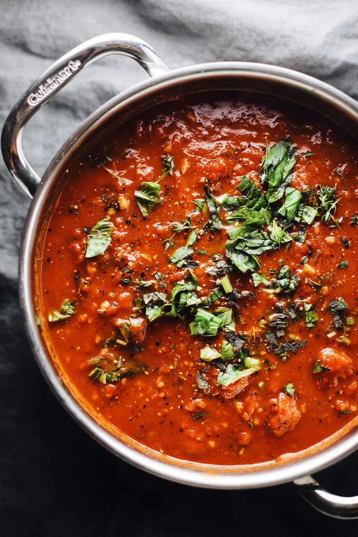  Whip up a batch of this delicious tomato sauce and enjoy the taste of Italy at home